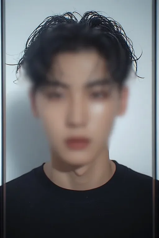 세련된 젖은 머리 스타일링을 한 송파 지역 전담 여성마사지 전문 매니저의 정면 모습.